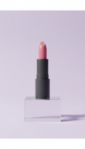 Matte lipstick in powder blush pink