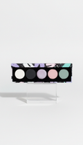 Eyeshadow palette with vivid street tones
