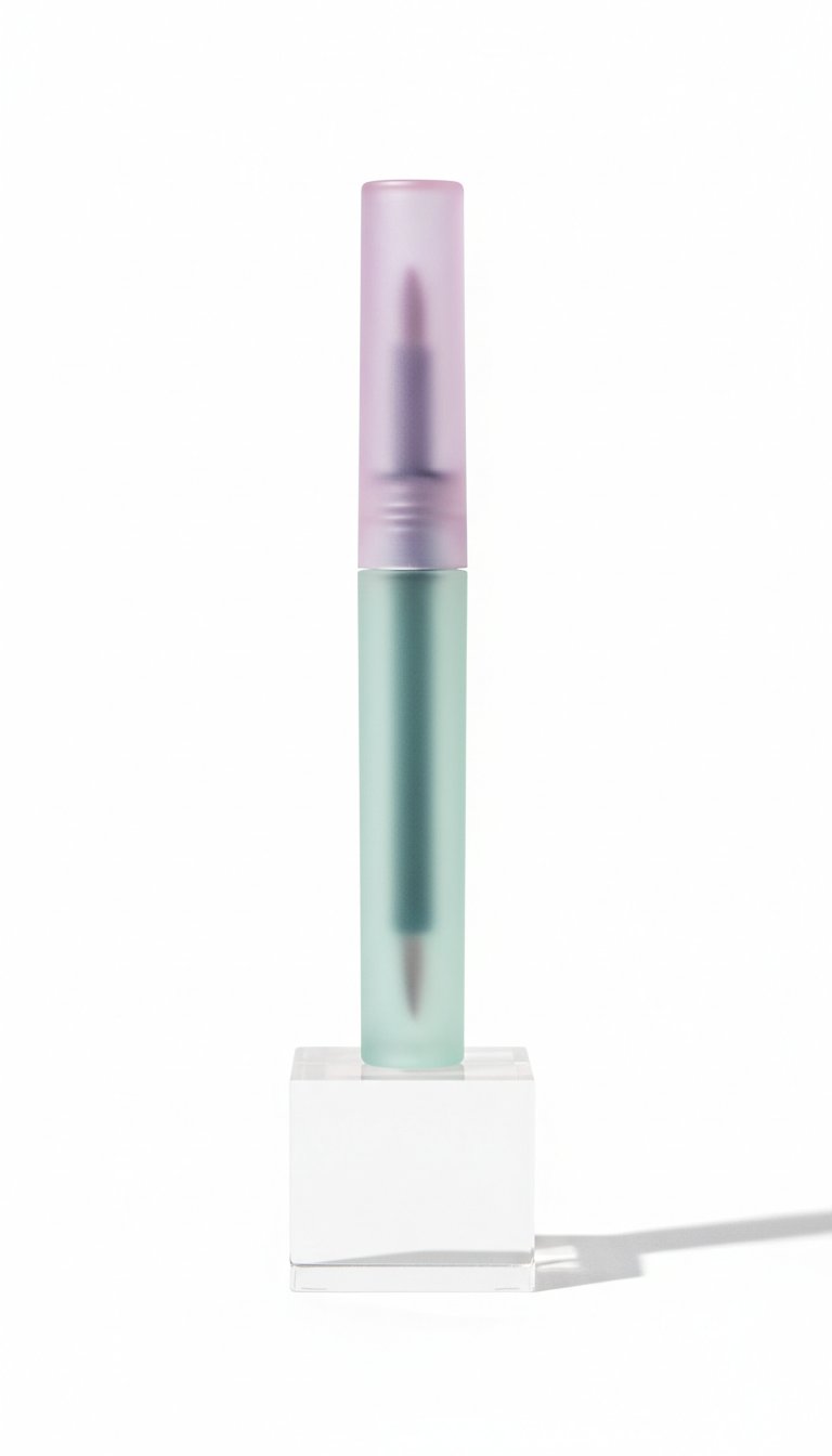 Liquid eyeliner pen in frosted mint