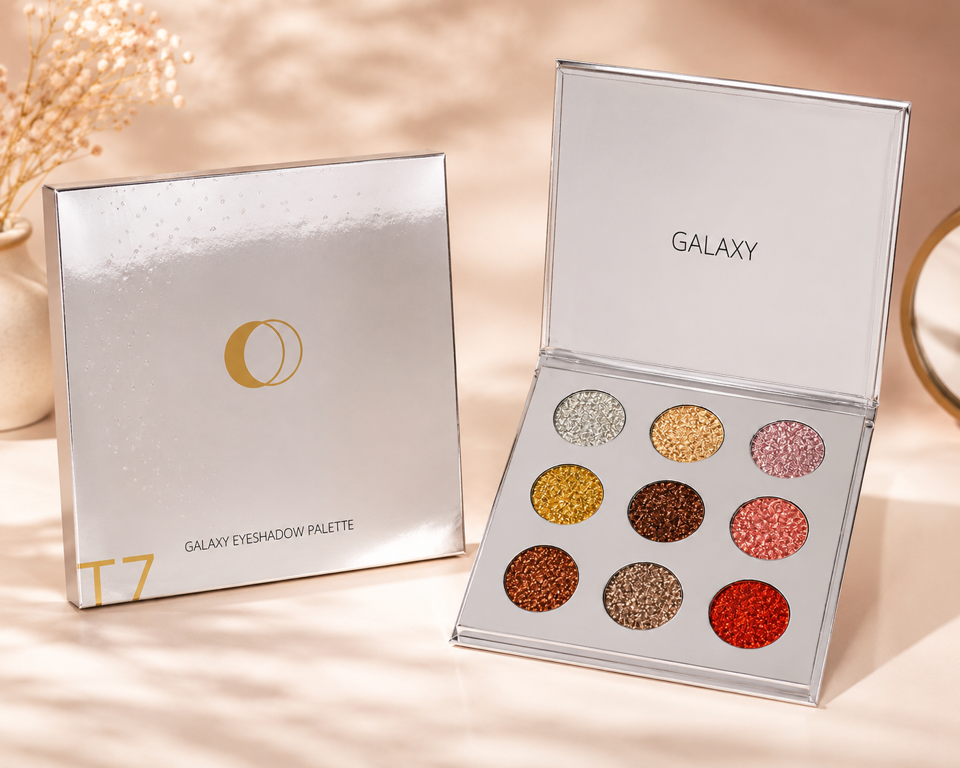 Paleta de Sombras Galaxy Eyeshadow Palette T7