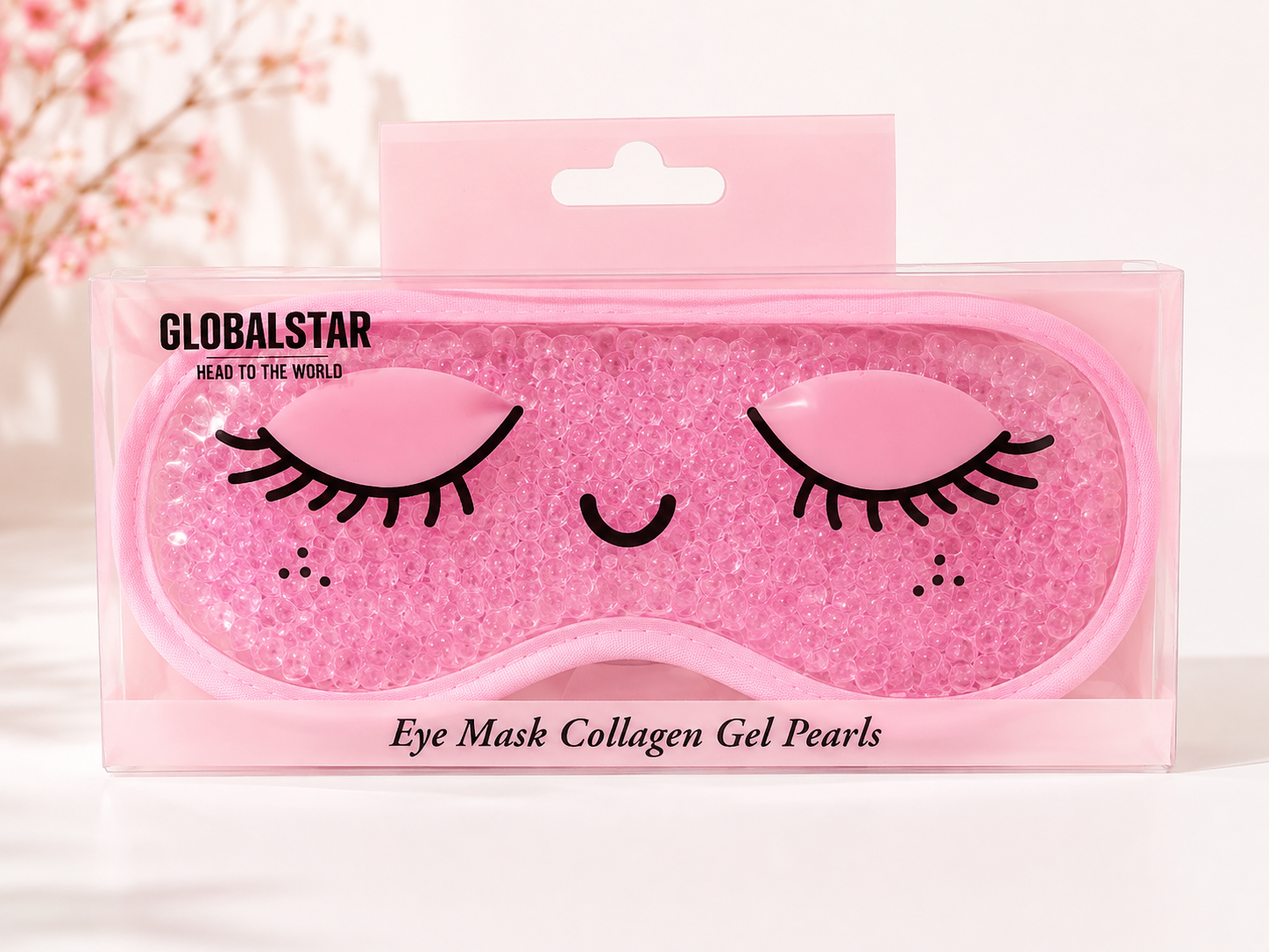 Máscara de Gel para Ojos con Perlas de Colágeno
