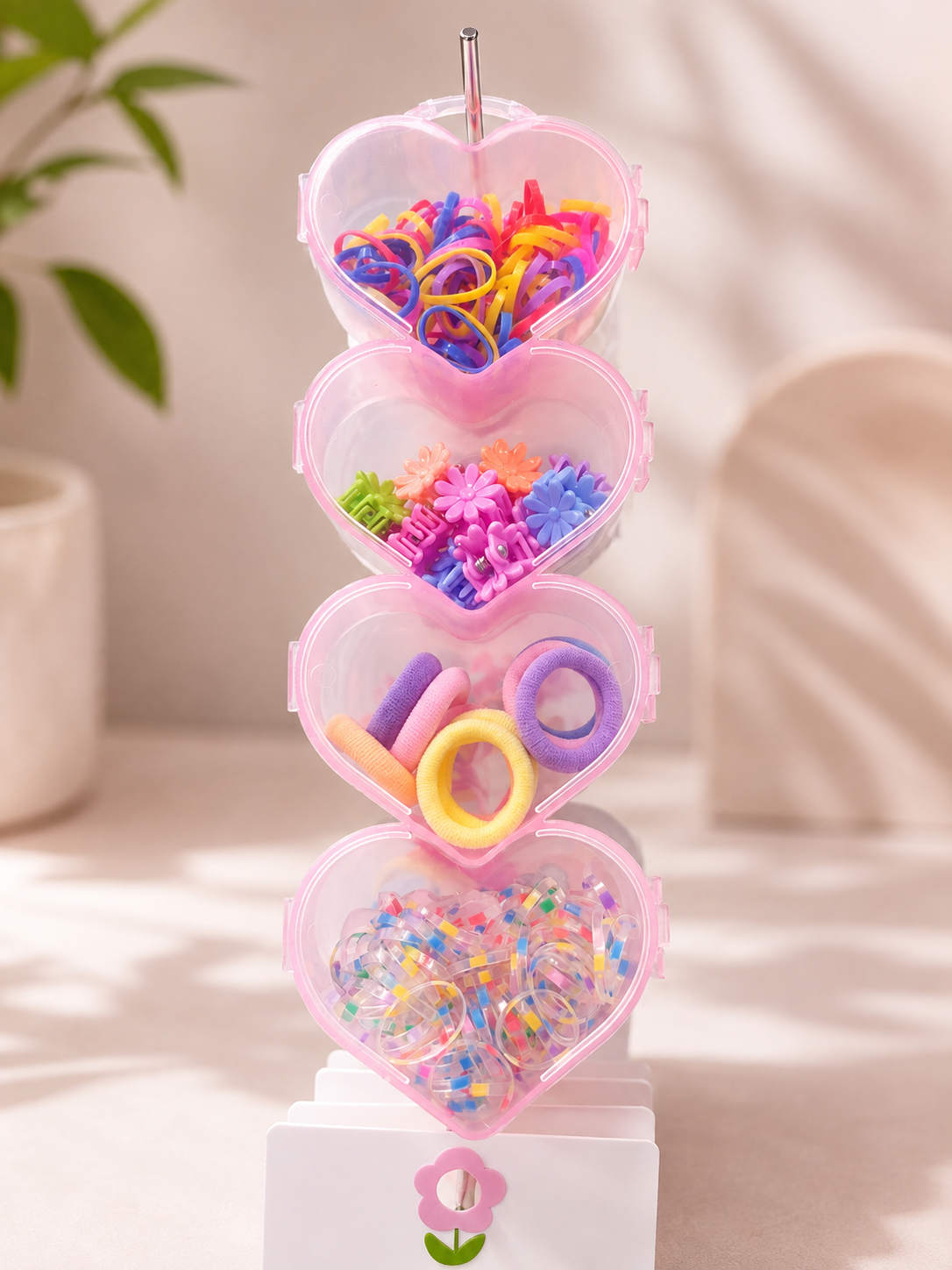 Set de Gomitas y Accesorios para el Cabello