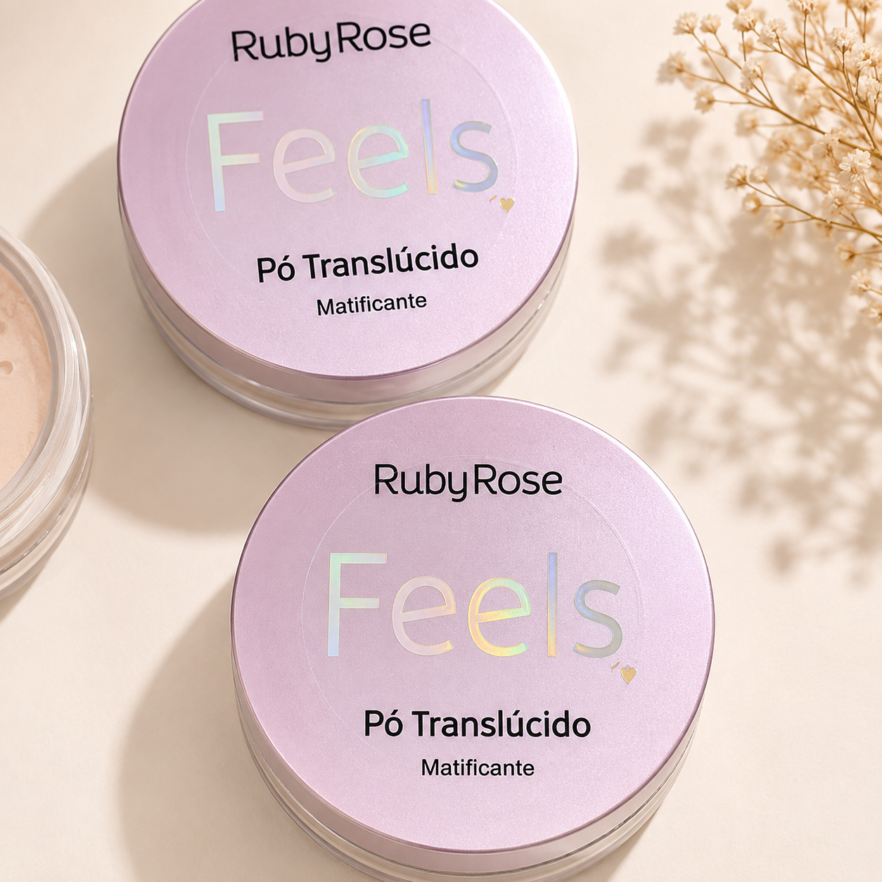 Polvo Translúcido Matificante Feels by Ruby Rose