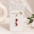 Piercing para Ombligo de Acero Quirúrgico 316L