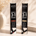 Lápiz para Cejas NYX Professional Makeup 3-in-1 Brow