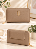 Billetera Femenina Beige