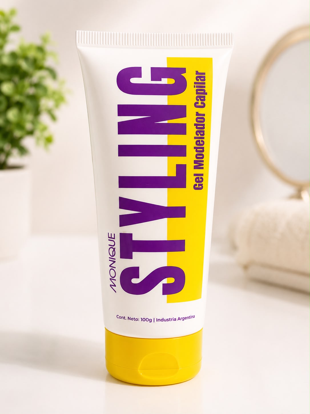 Gel Modelador Capilar Monique Styling – 100 g