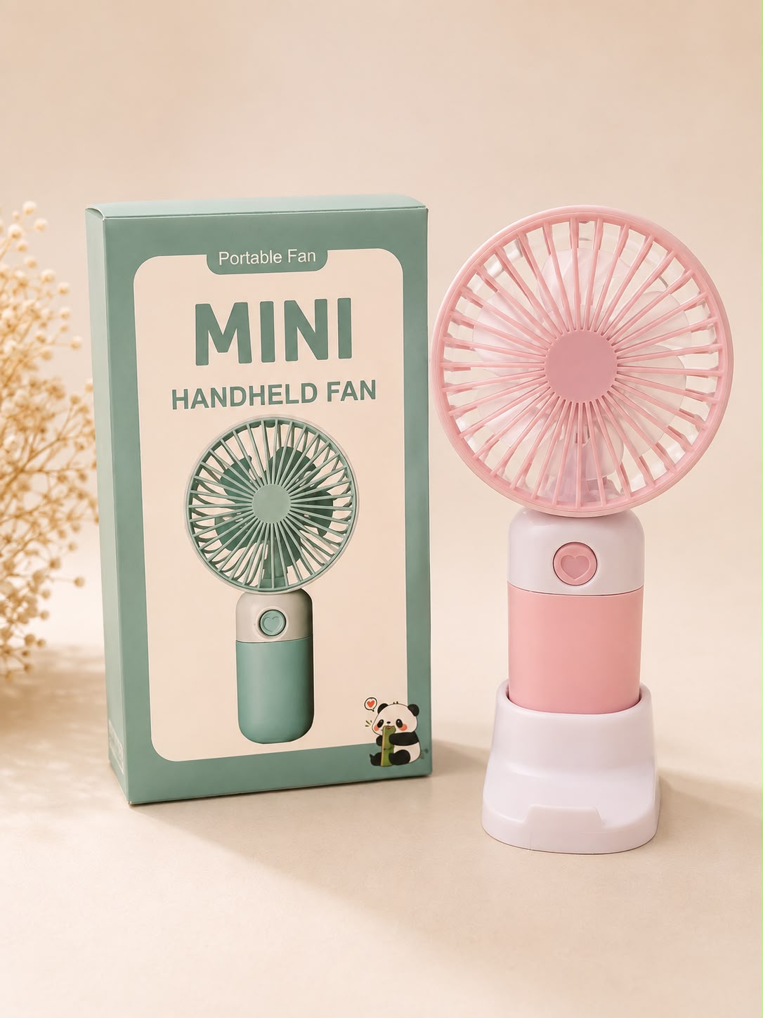 Mini Ventilador Portátil Recargable
