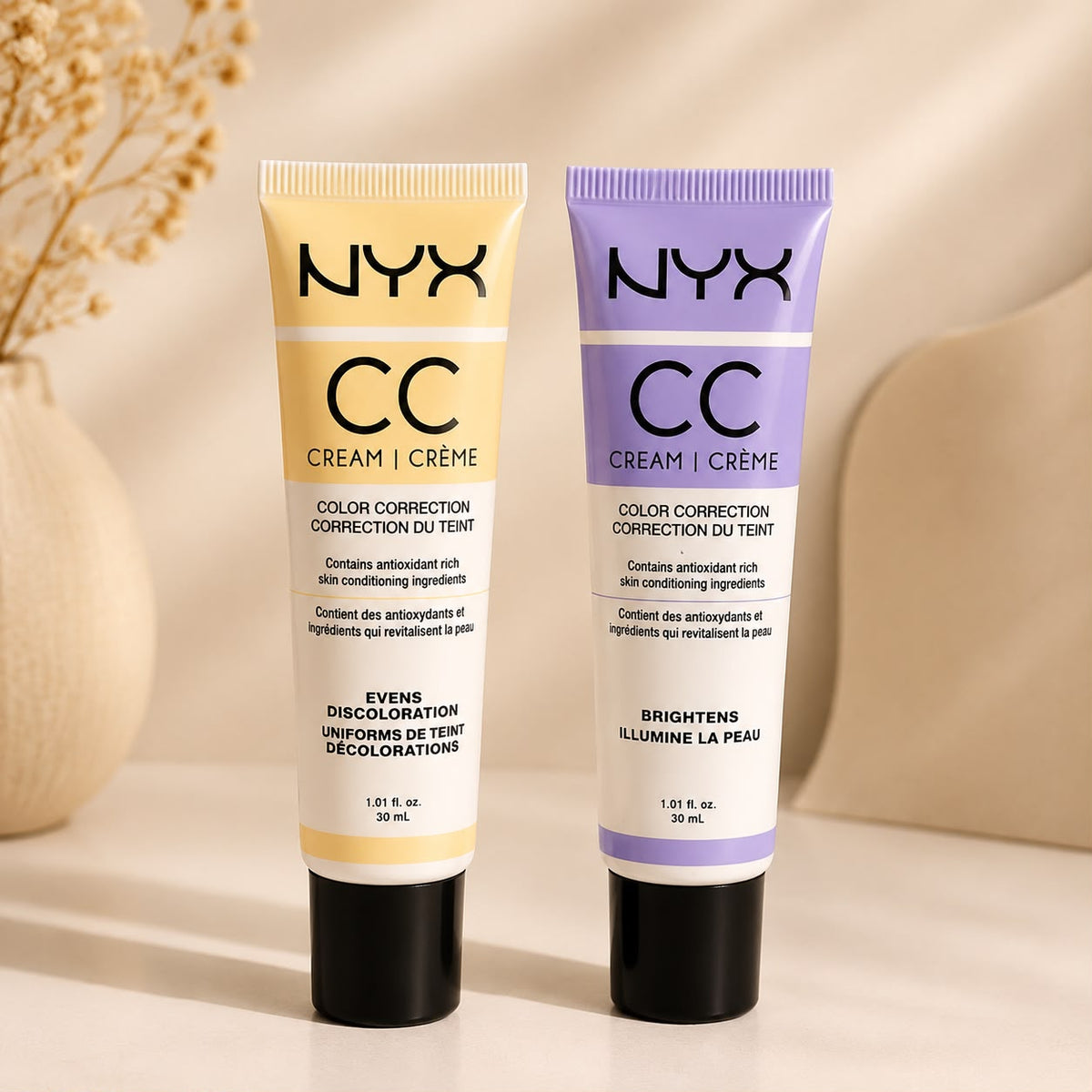 NYX CC Cream Color Correcting Cream – Prebase Correctora de Color