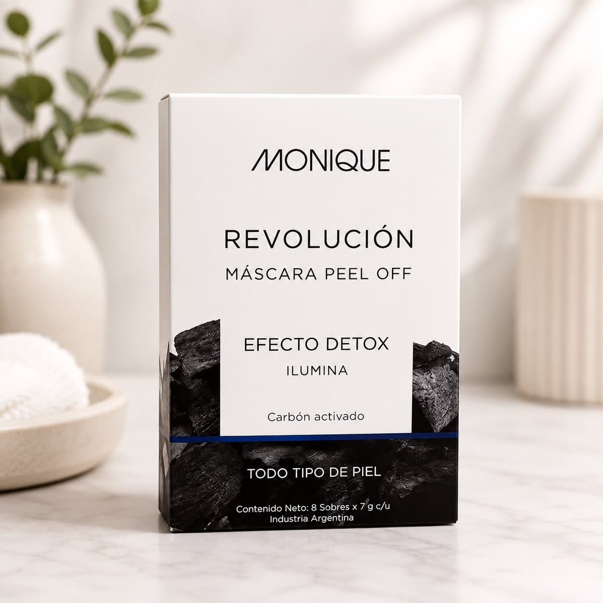Máscara Facial Peel Off Revolución Detox Monique – 1 Unidad