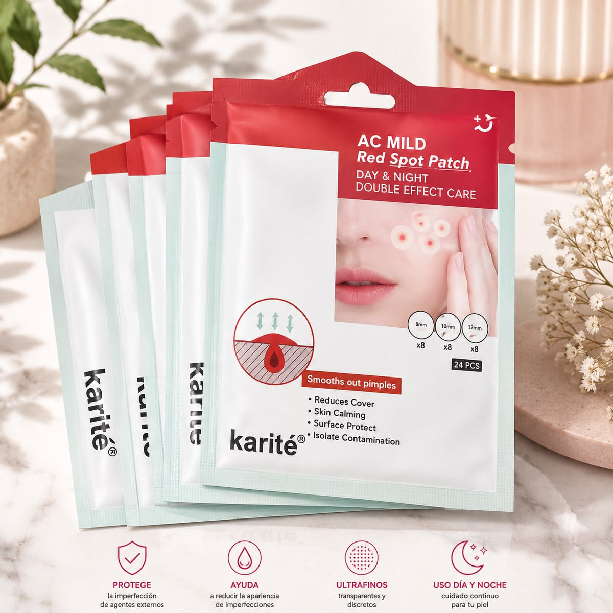 Karité AC Mild Dark Red Spot Repair Patch