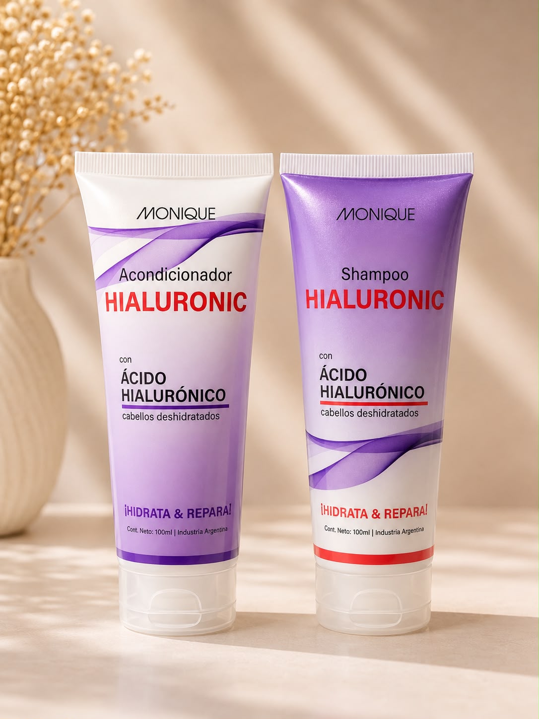 Shampoo y Acondicionador Monique Hialuronic