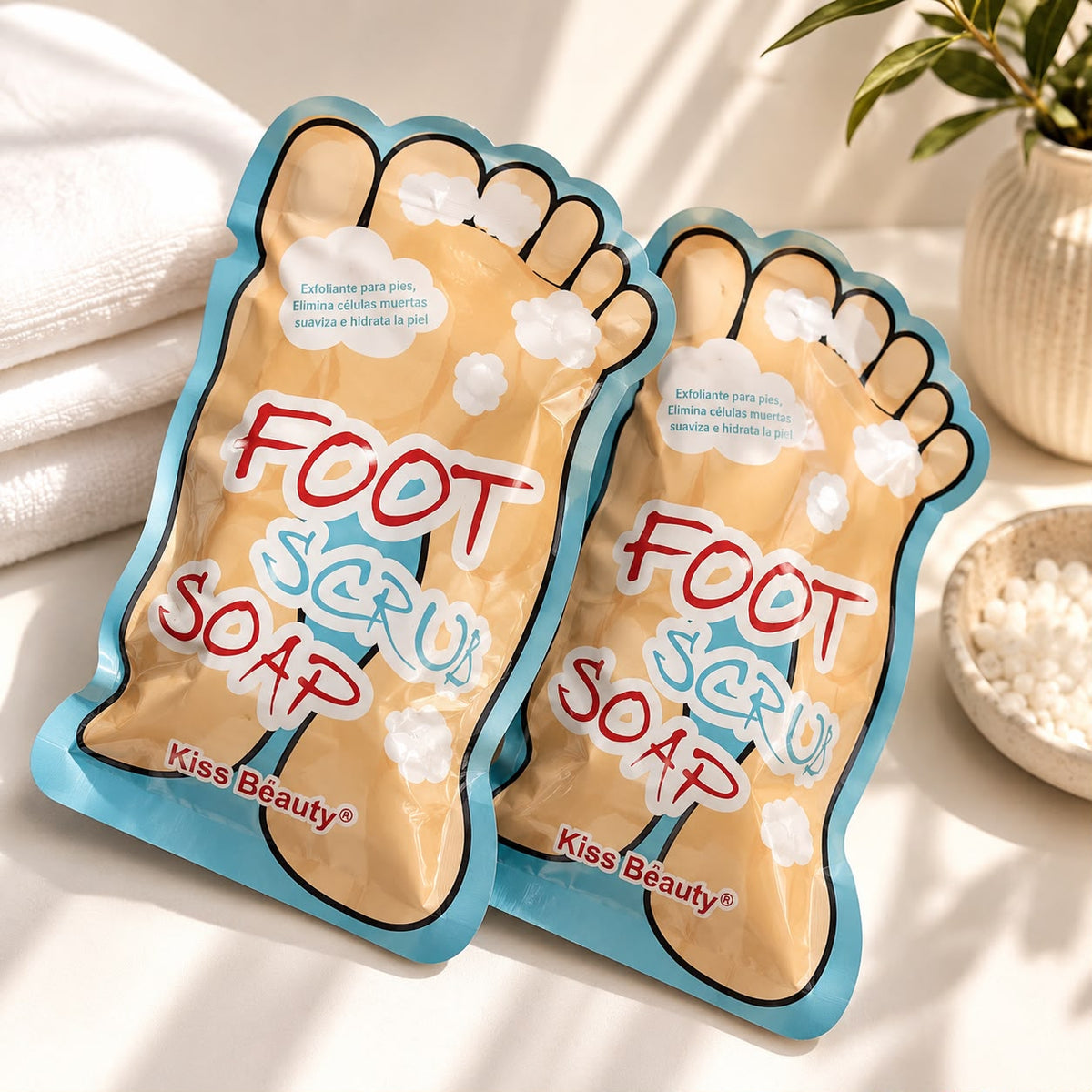 Foot Scrub Soap Kiss Beauty