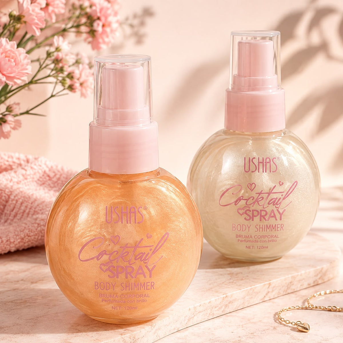 Cocktail Spray Body Shimmer USHAS