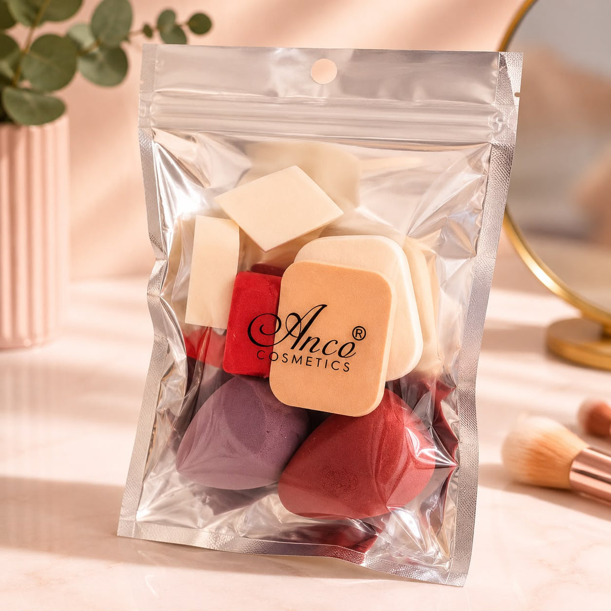 Set de Esponjas de Maquillaje Ance Cosmetics