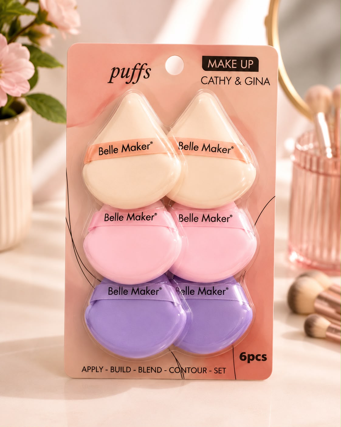 Set de Esponjas Belle Maker (6 piezas)