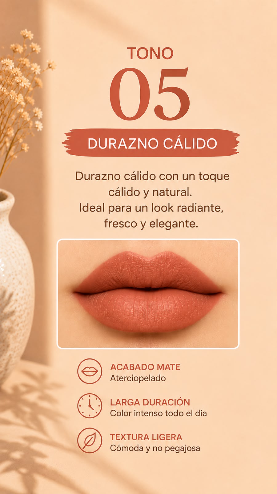 D'Hermosa Matte Lipgloss